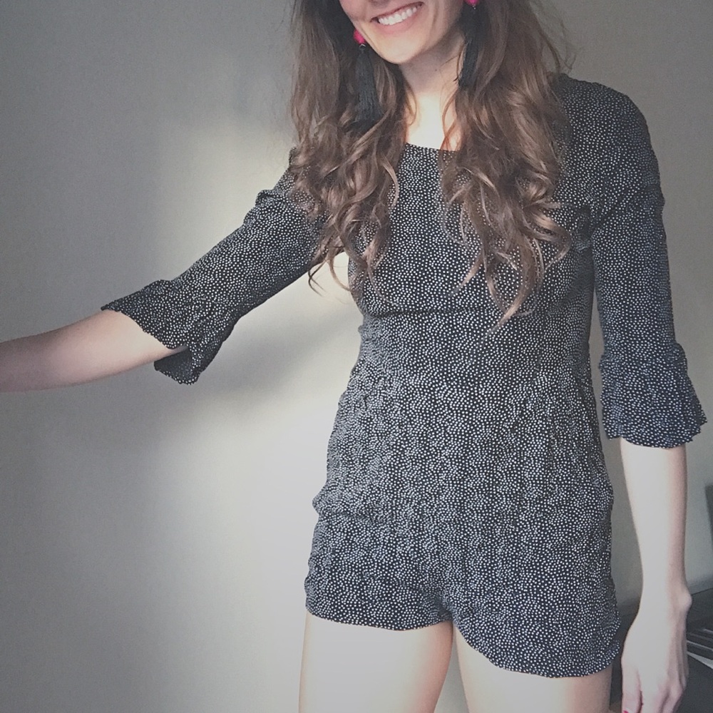 Polka Dot Romper